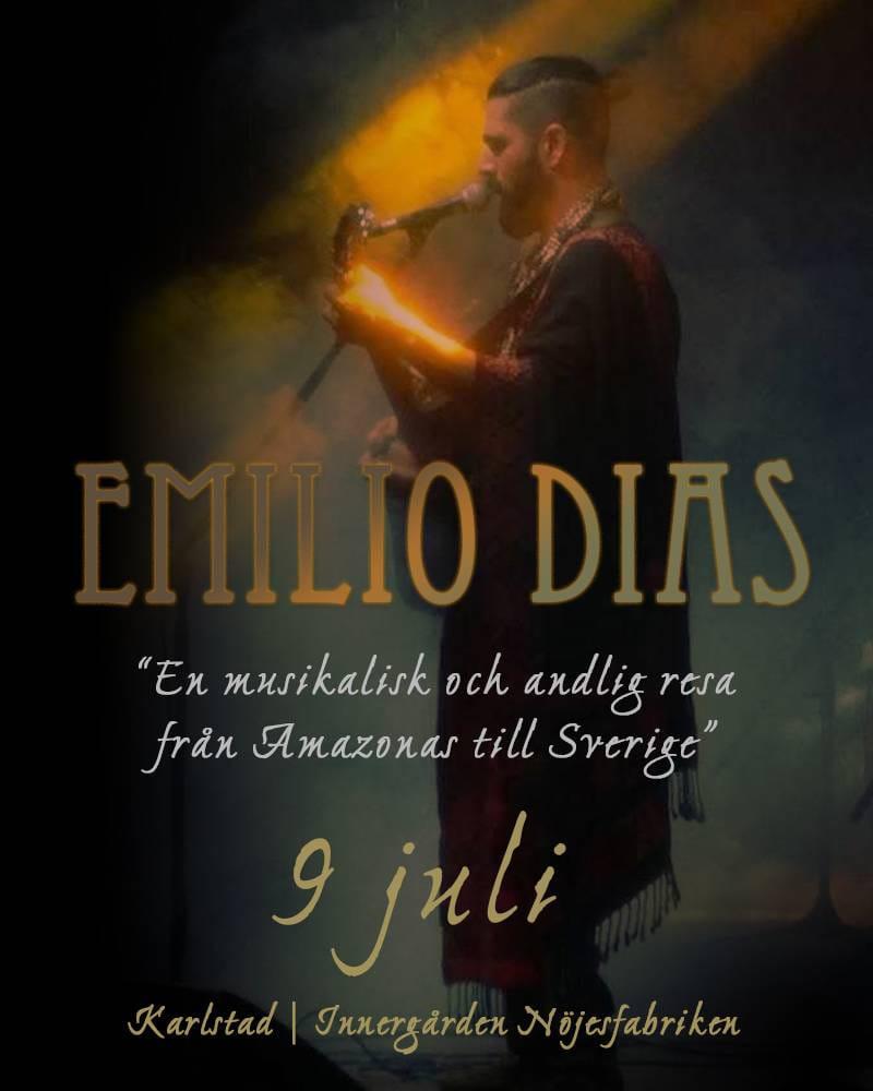 Foto do artista Emílio Dias